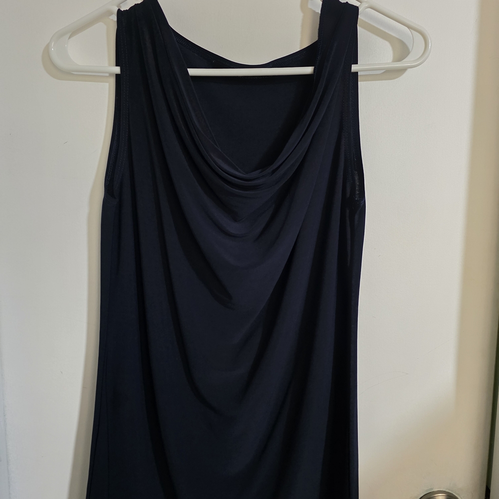 Elegant Black Sleeveless Blouse